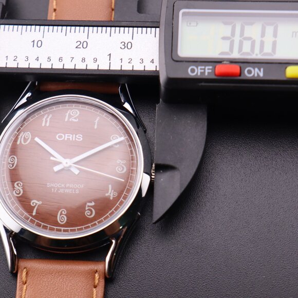 Oris Vintage Swiss 17 Jewels Hand-Wound Mechanical Men's Watch  - FREE SHIPPING - Picture 8 of 12